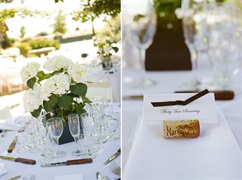 reception decoration table setting