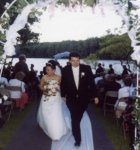 walking down the aisle