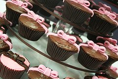 wedding cupcake chocolate