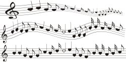 musical notes